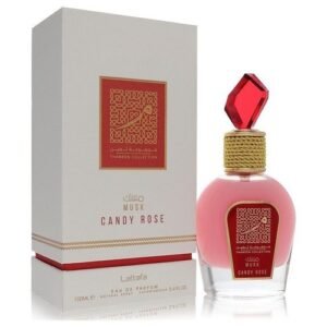 Lattafa Musk Candy Rose by Lattafa Eau De Parfum Spray 100ml