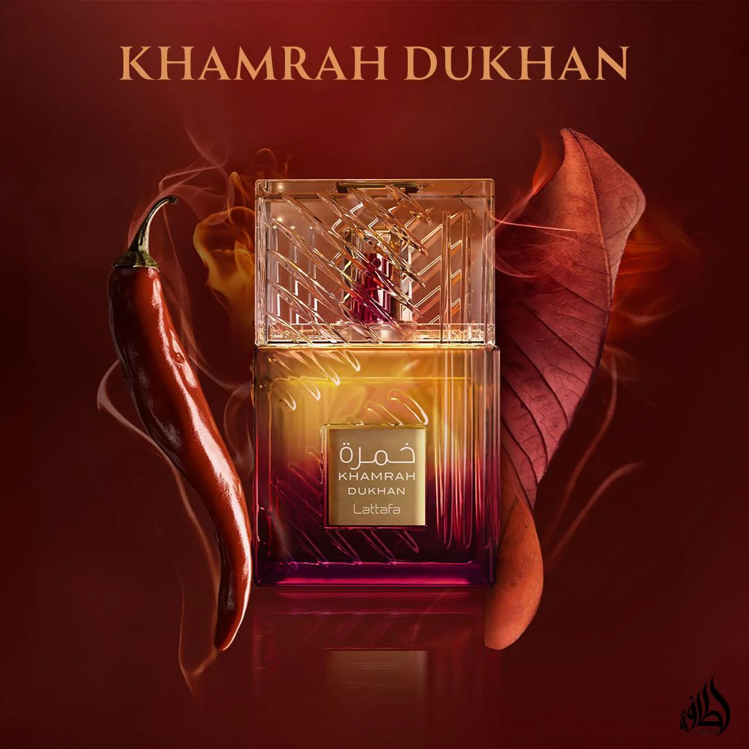 Khamrah Dukhan Lattafa Perfumes for men Eau de Parfum for Everyone 100ml