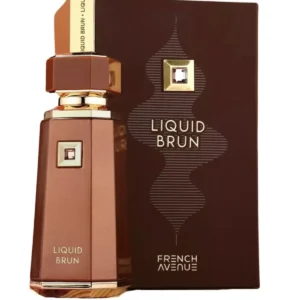Liquid Brun By Fragrance World French Avenue for men Eau de Parfum, 3.4 fl oz, 100ml