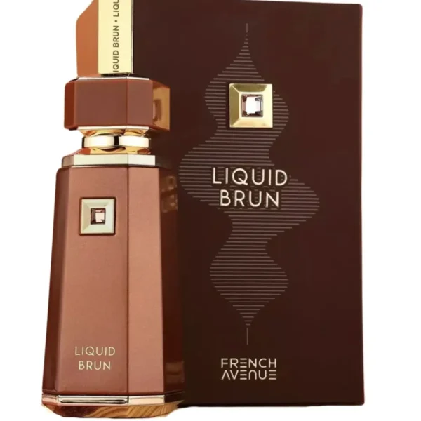 Liquid Brun By Fragrance World French Avenue for men Eau de Parfum, 3.4 fl oz, 100ml