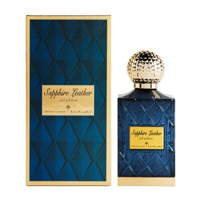 Ibrahim Al Qurashi SAPPHIRE LEATHER Ibraq Perfumes 75ml