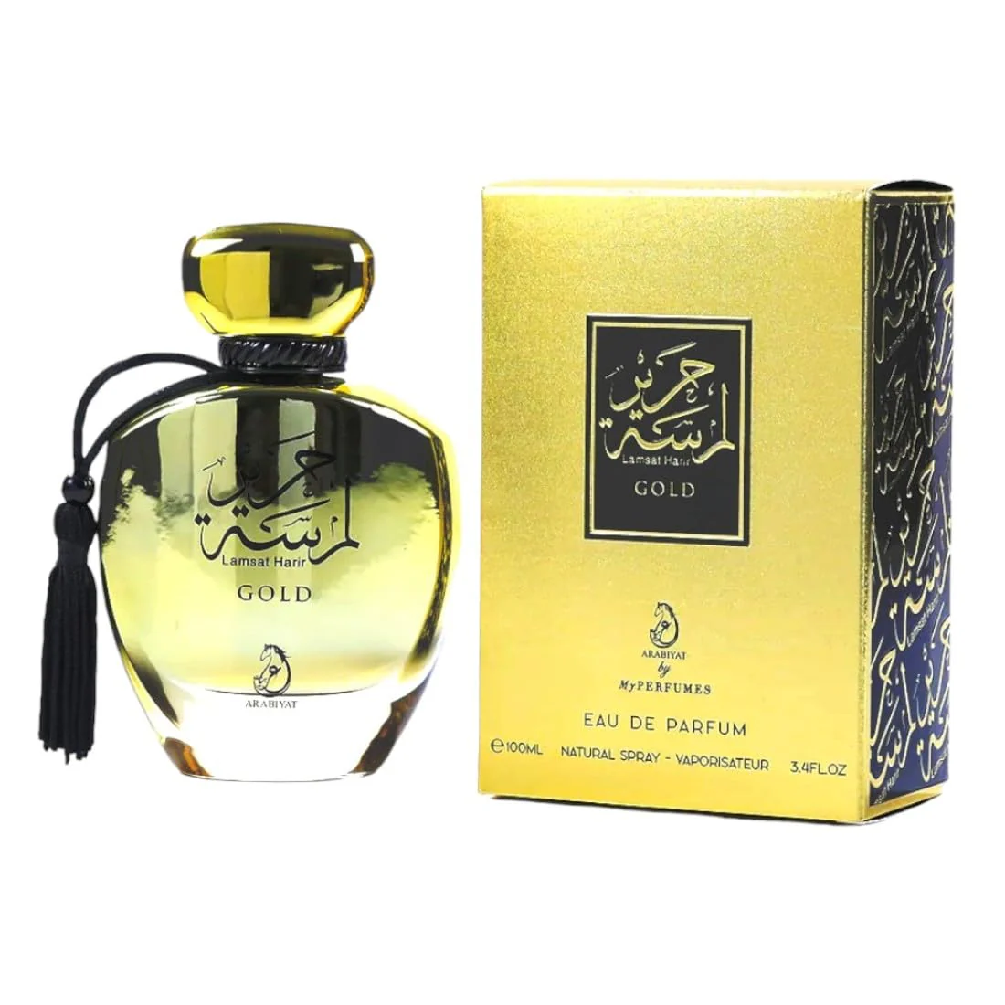 Arabiyat Lamsat Harir Gold Edition Perfume for Men and Women - 100ml