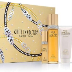 WHITE DIAMONDS EDT SP 100ML+100ML BODY LOTION+100ML BODY WASH