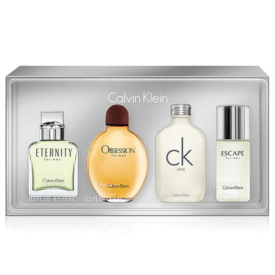 CALVIN MEN SET 4S(ETERNITY /OBSESSED/ ESCAPE/ONE)MINI