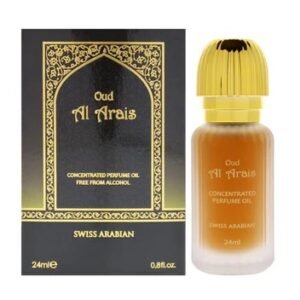 Al Arais Oud 24ml Concentrated Perfume Oil Swiss Arabian
