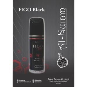Al Nuaim FIGO BLACK Alcohol Free Body Spray 200 ML