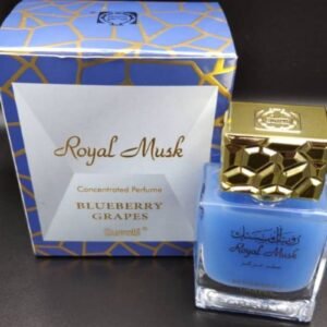 Royal Musk Blueberry Grapes 30 Ml Non Alcoholic Attar Oil Surrati