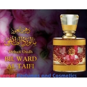 Dehan Oud Bil Ward Al Taifi 3 Ml Non Alcoholic Attar Oil Surrati