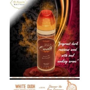 Al Nuaim WHITE OUDH Alcohol Free Body Spray 200 ML