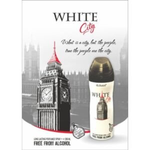 Al Nuaim WHITE CITY Alcohol Free Body Spray 200 ML