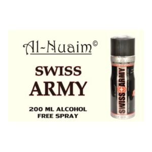 Al Nuaim SWISS ARMY Alcohol Free Body Spray 200 ML