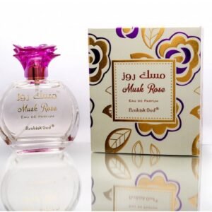 Spray Musk Rose 100ml ARABiSK Perfumes Holy Makkah Saudi Arabia K.S.A