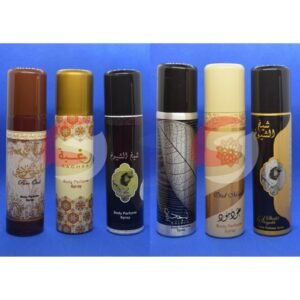 Pack of 6 Body Spray lattafa -