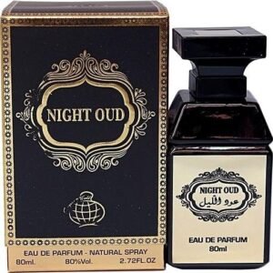 Night Oud ( Oud ul Lail) Eau De Parfum - Natural Spray - 80ml Fragrance World