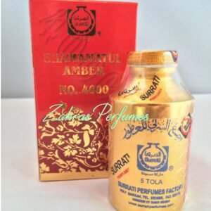 Shamamatul Amber 4000 - 5 Tola Non Alcoholic Attar Oil Surrati