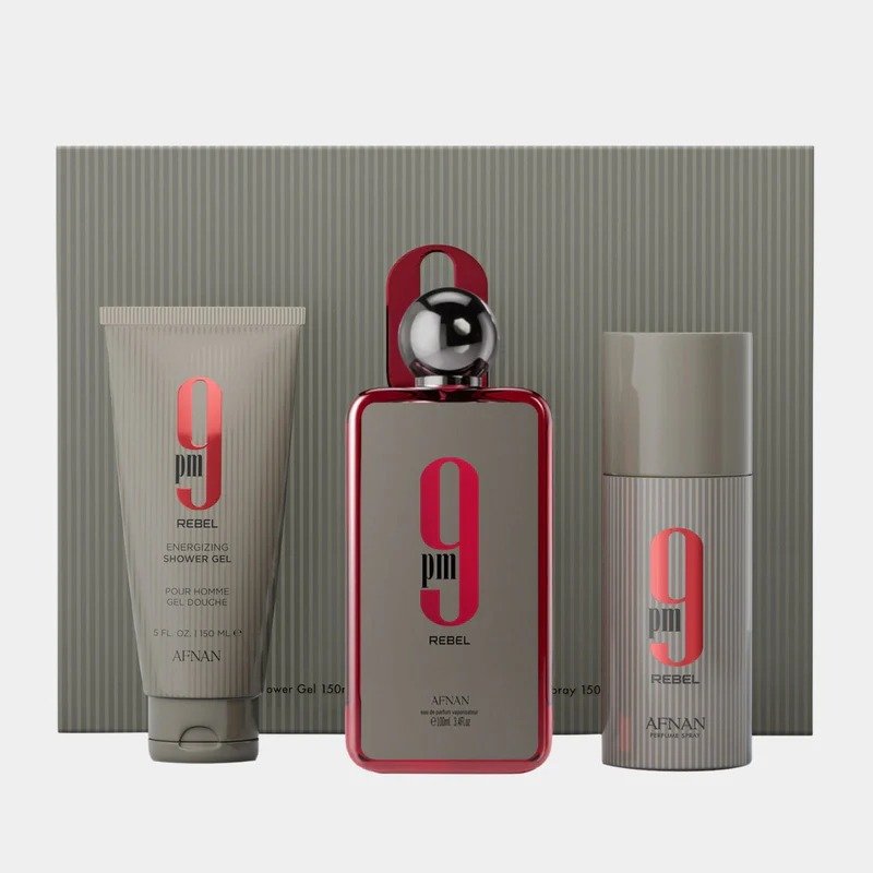 9PM Rebel Gift Set for men by afnan