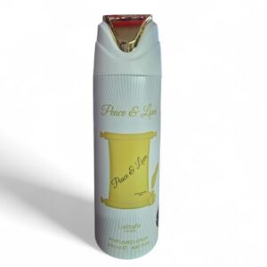 peace love body spray by lattafa 200ml