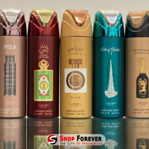 Lattafa Promotional Body Spray – Complimentary with Eligible Perfumes (Lattafa 6000+ Perfume Purchase)