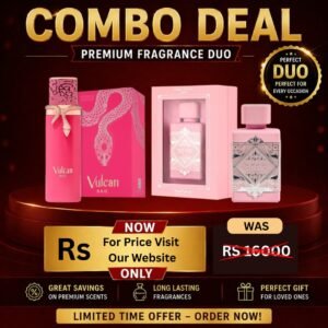 COMBO DEAL 4 Vulcan Baie French Avenue 100 ml (WITH) Lattafa Badee Al Oud Noble Blush EDP 100 Ml