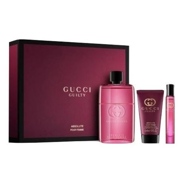 GUCCI GUILTY ABSOLUTE WOMEN GIFT SET
