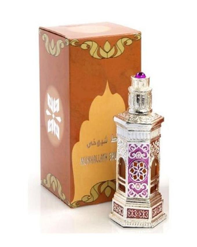 Mukhallath Shuyookhi Silver Attar - 25ML