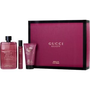 GUCCI GUILTY ABSOLUTE WOMEN GIFT SET