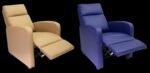 Pushback Recliner Chair