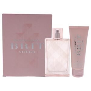 BURBERRY BRIT SHEER WOMEN SET