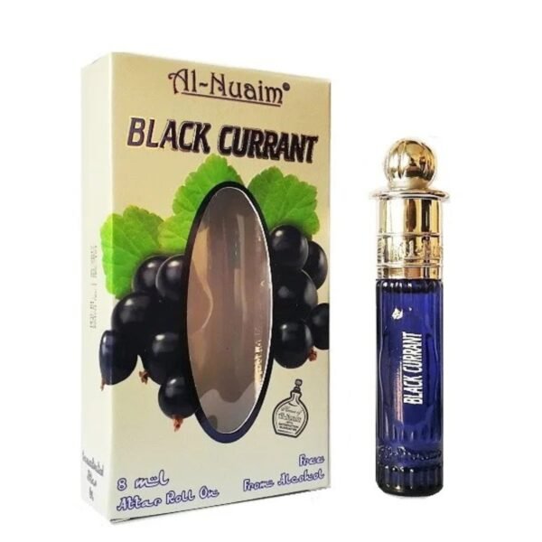 Al Nuaim BLACK CURRENT 8ML Attar Roll On 8 ML