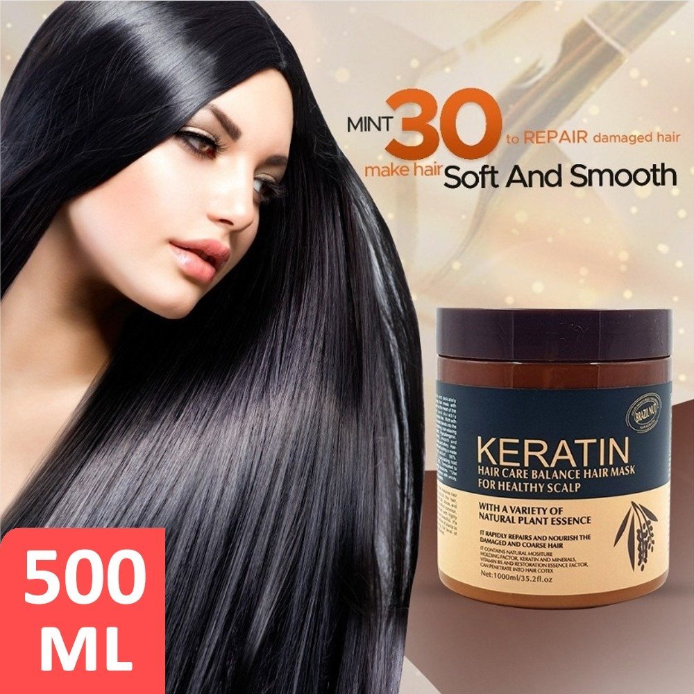 Brazil Nut Keratin Hair Care Balance Keratin Hair Mask & Keratin Hair Treatment 500 ml