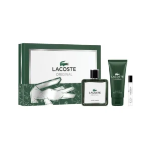 LACOSTE ORIGINAL MEN 3s SET (EDP 100ML+ EDP 7.5ML+ 100ML Shower Gel )