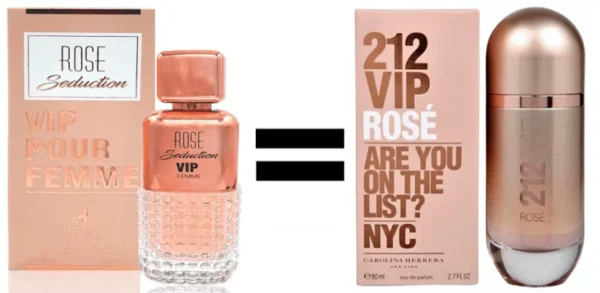 Rose Seduction Vip Pour Femme Maison Alhambra for women 100ml