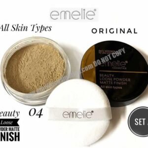 Emelie Beauty Loose Powder MATTE Finish