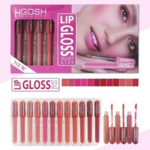 Velvet Lip Gloss 12pc Hgqsh Beauty 5529 Superb Long Lasting Waterproof Matte Nude Lip Gloss