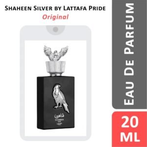 Shaheen Silver Lattafa Pride Perfumes 10ml EDP for women and men Discovery Pack Travel