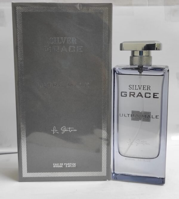 La Senture Silver Grace Ultra Male EDP 100ml Mont Blanc Legend (Black) PERFUME Spray For Men