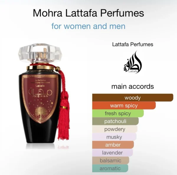 Mohra BLACK Lattafa Perfumes for women and men 100 ml