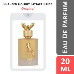 Shaheen Gold Lattafa Pride Perfumes 20ml EDP for women and men Discovery Pack Travel