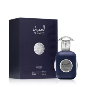 Al Ameed silver Lattafa Perfumes for men 100ml
