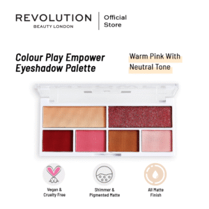 Relove By Revolution Colour Play Empower Eyeshadow Palette