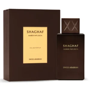 Shaghaf Amber Infusion Swiss Arabian for women and men EDP 75ml