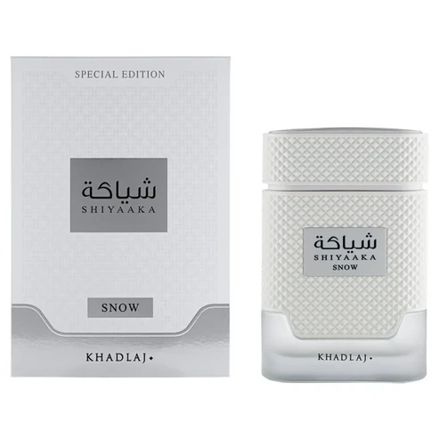 Shiyaaka Snow Khadlaj Perfumes for women and men EDP 100ml