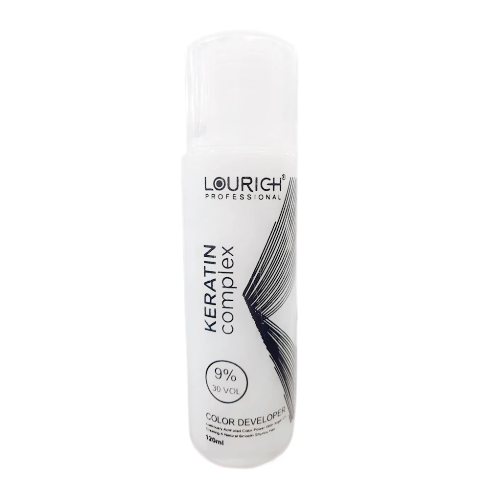 Lourich Keratin Complex Professional 9% 30 vol Hair Color Developer 120ml
