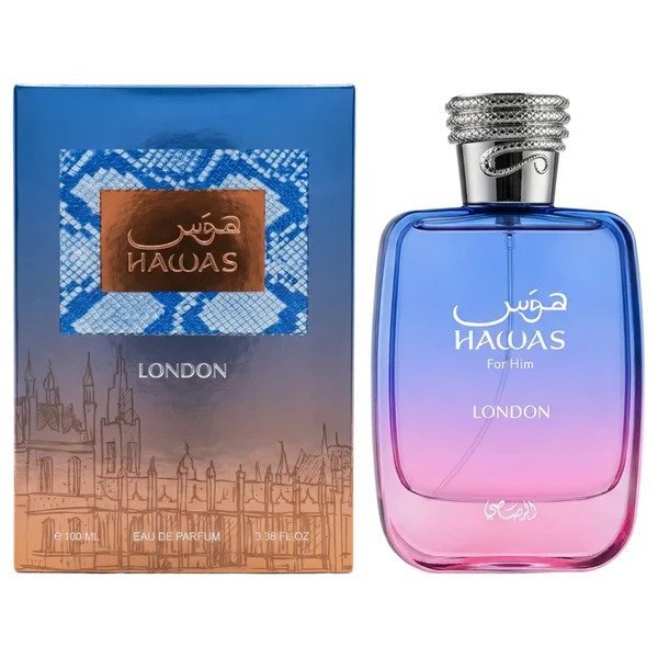 Hawas London Perfume 100ml EDP by Rasasi