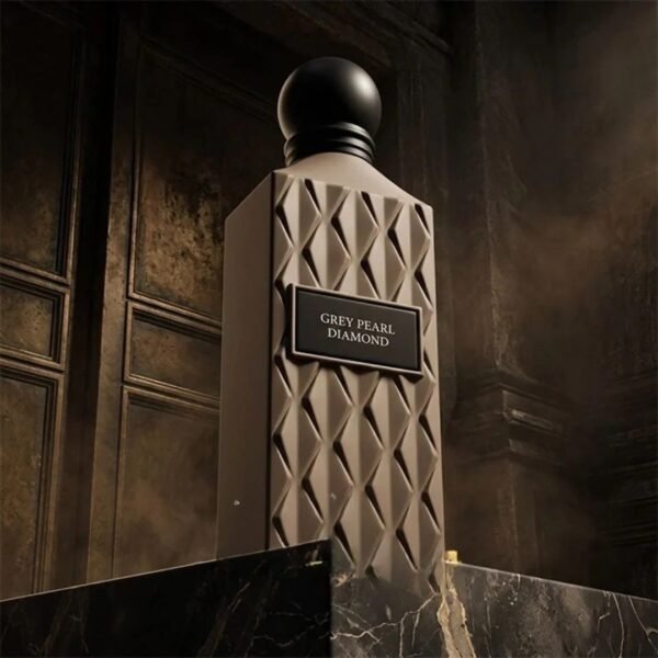 Ibrahim Al Qurashi Grey Pearl Diamond 200 ML Ibraq Perfumes - إبراق