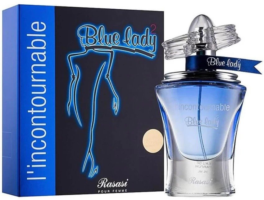 Blue Lady 2 L Incontournable by Rasasi for women EDP 35 ml